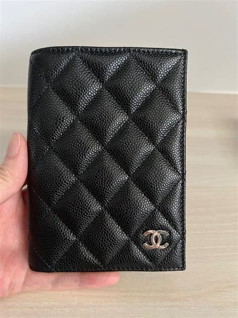 chanel passport holder review|chanel card holder with flap.